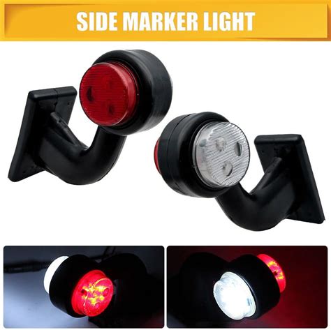 Car Side Light - MASO 2X 12V 6LED ELBOW SIDE MARKER India | Ubuy