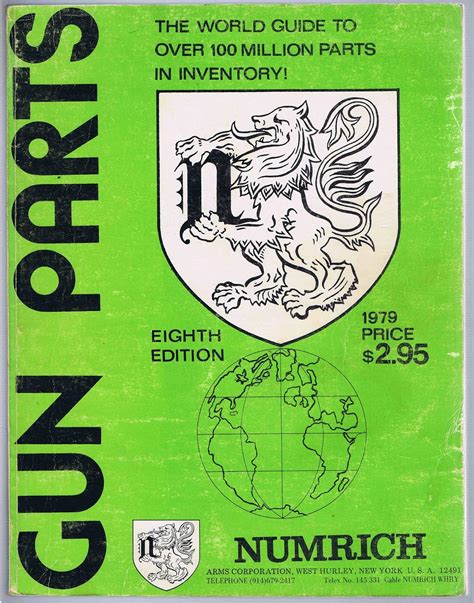 NUMRICH GUN PARTS, EIGHTH EDITION, 1979: Numrich Arms Corp.: Amazon.com ...