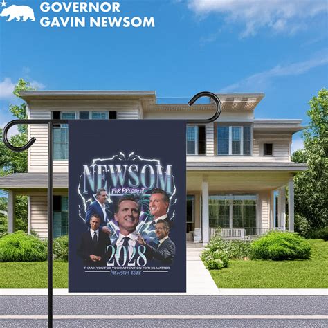 Gavin Newsom For President 2028 Flag