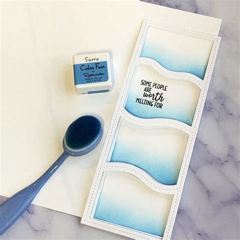 Image result for Ombre Tack It Method Tutorial