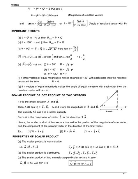 Image result for Class 11 Vector Theorem