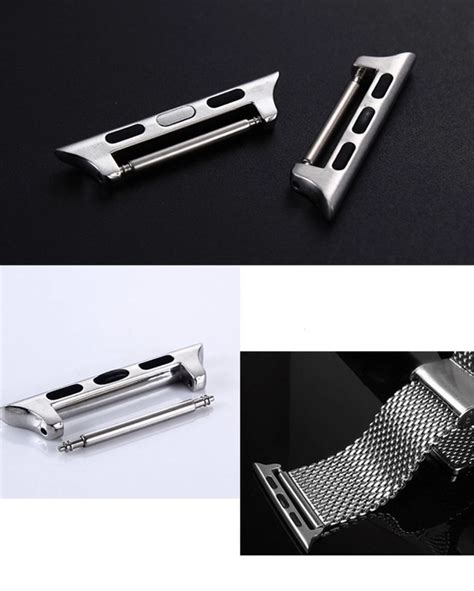 Premium Apple Watch Band Adapter Pair - Enhance Your Style