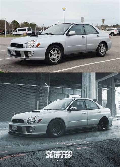 Before and After - Virtual Tuning My WRX | Scrolller