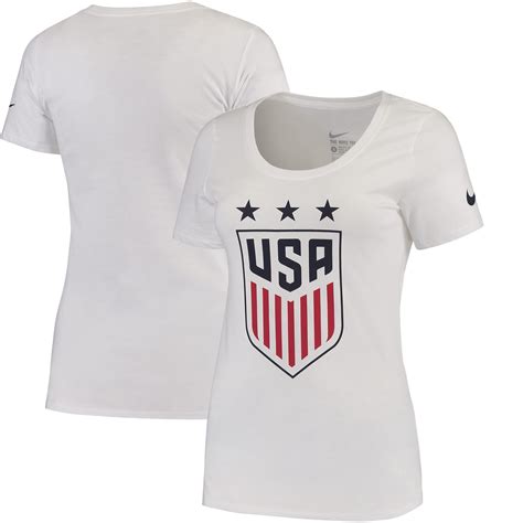 Nike US Women's National Soccer Team Women's White Crest T-Shirt