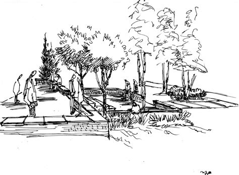 A Tale of Two Levels | Landscape sketch, Landscape, Sketches