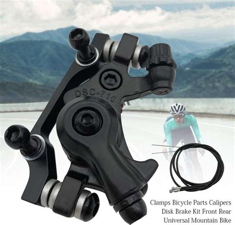 DSTECHBAR Bicycle Mechanical Disc Brake Caliper Set Front/Rear 140 ...