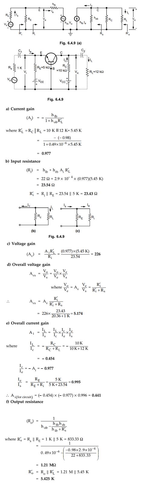 Small Signal Amplifier Performance In terms of h-parameters - Solved ...