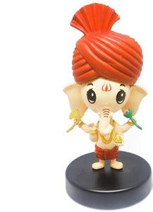 Vrindavanstore.in Ganesh Jii Bobblehead Toy for Car Dashboard ,Home ...