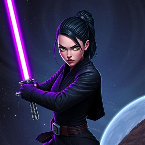 Unleash the Force: Zeltron Female Jedi Knight