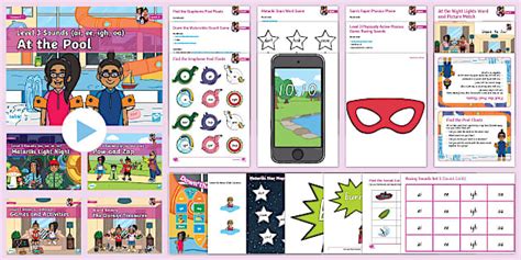 Level 3 Week 11 Pack: Review Sounds