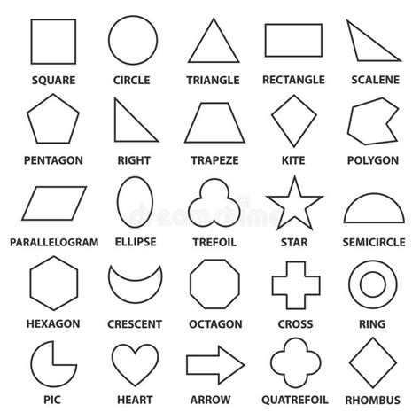 Basic Geometry Shapes 的图像结果