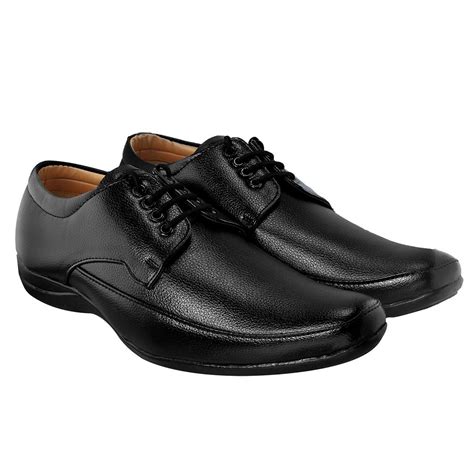 Blinder Black Formal Shoes Lace Derby Flat Sole Shoes for Men On Amazon ...