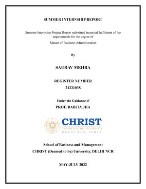 CASE Studies INDIAN FINAICIAL SYSTEM - CASE STUDIES Question 1. A very ...