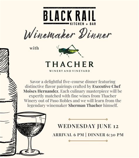 Events - Black Rail Kitchen + Bar