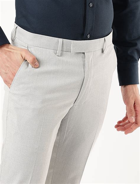 Buy Slim Fit Stretch Trousers at Marks & Spencer