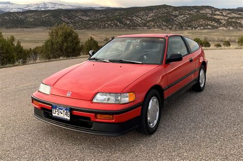 No Reserve: Original-Owner 1989 Honda CRX Si 5-Speed for sale on BaT Auctions - sold for $11,070 ...