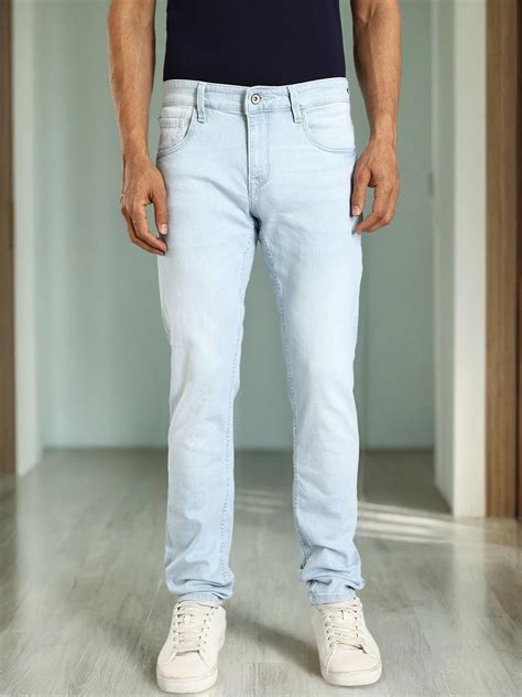 Buy Men Kruger Fit Stretchable Jeans Online | Indian Terrain