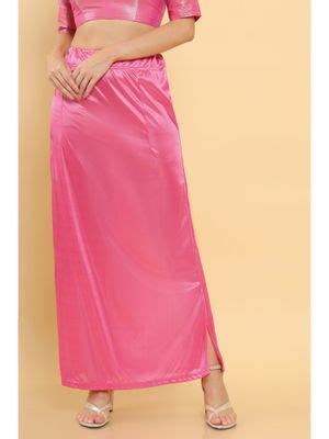 Buy Soch Women Pink Solid Petticoat Online