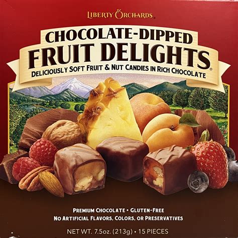 Chocolate-Dipped Fruit Delights - Packaged Food Reviews