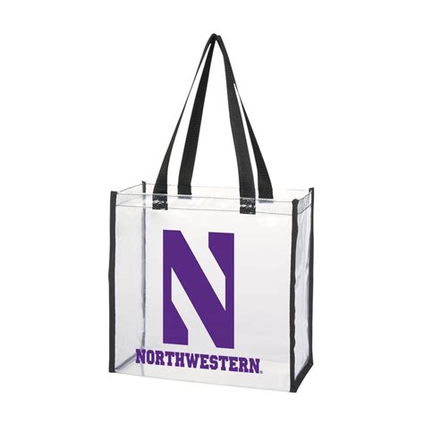 Northwestern Wildcats Clear Stadium Tote - Northwestern Team Store