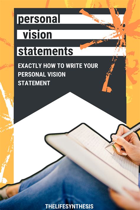 Image result for Personal Vision Statement Examples