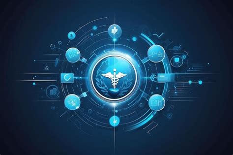 Healthcare medical science healthcare icon digital technology world ...