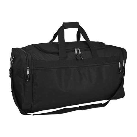 DALIX 25" Extra Large Vacation Travel Duffle Bag in Black - Walmart.com