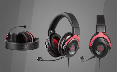 EKSA E900 Wired Stereo Gaming Headset-Over Ear Headphones with Noise ...