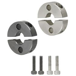 Shaft Collar (Split) - 2-Hole / 2-Tapped (Coarse) | MISUMI | MISUMI India