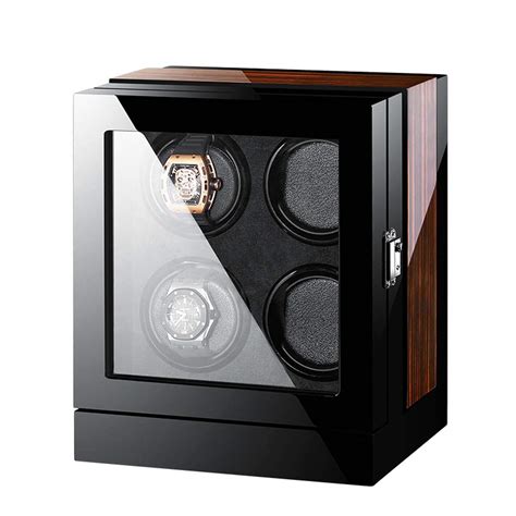 Buy Wooden Automatic Watch Winder Storage Box with LCD Touch Screen ...