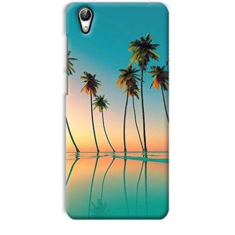 Beautiful Beach Scenery Design Hard Back Case Cover for Vivo Y51L: Buy ...