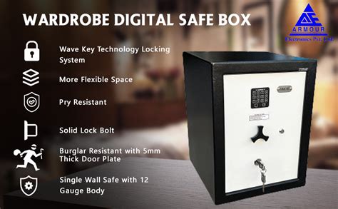 Armour Lock Box,Money Box,Digital Keypad Safe Box,Steel Metal Safe ...