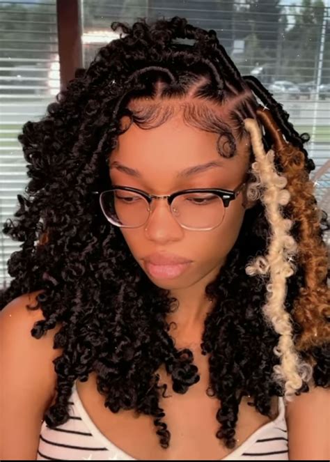 Cute Box Braids Hairstyles, Protective Hairstyles Braids, Faux Locs ...