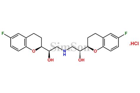 Nebivolol D Isomer Hydrochloride | CAS No- 213132-06-0 | Simson Pharma ...