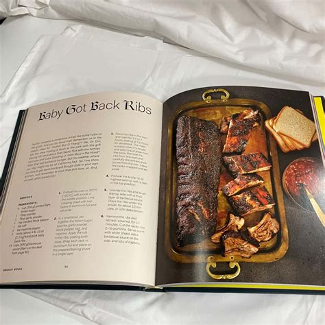 Snoop Dogg Hardcover Cookbook From Crook to Cook(s)
