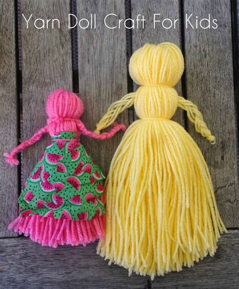 Yarn Crafts For 10 Year Olds at Mackenzie Boehm blog