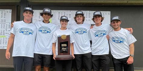 Carroll first woman to lead men’s golf to NJCAA National Championship