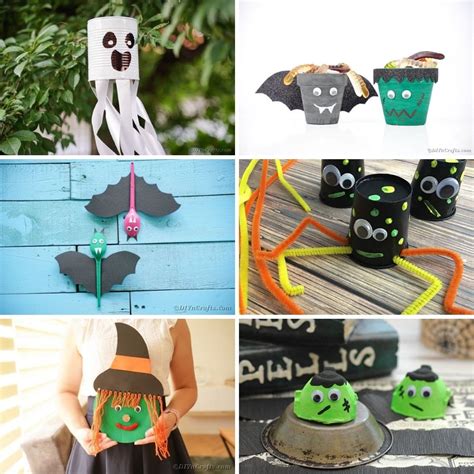 55+ Fun and Easy Halloween Crafts for Kids - DIY & Crafts