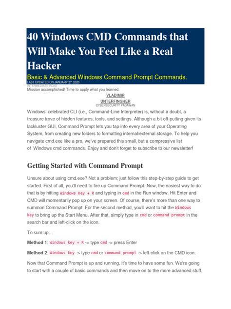 Command-Prompt Commands PDF 的图像结果