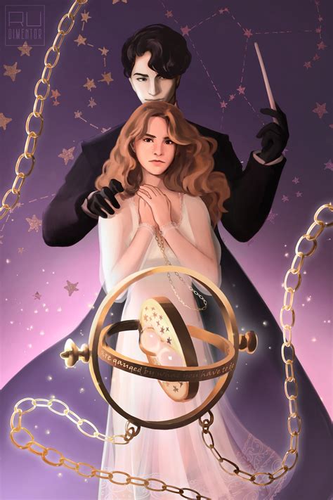 Harry Potter And Hermione Granger Fan Art