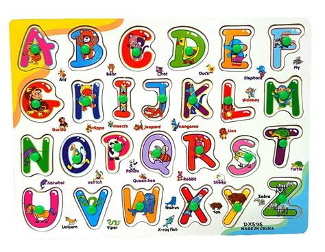 Buy FunBlast Wooden Colorful Learning Educational Board for Kids with ...
