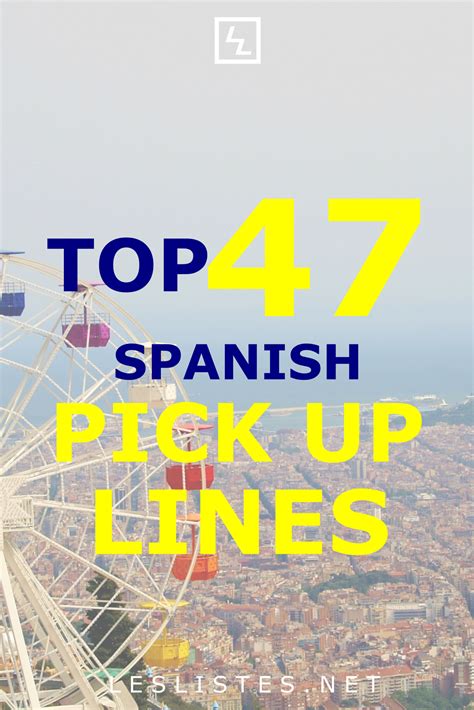 Cheesy Spanish Pick Up Lines