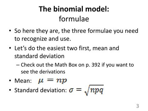 Image result for Binomial Model Presentation