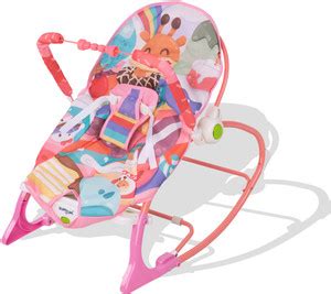 BUMTUM Baby Rocker Cum Bouncer Multi-Position Reclining, with Calming ...