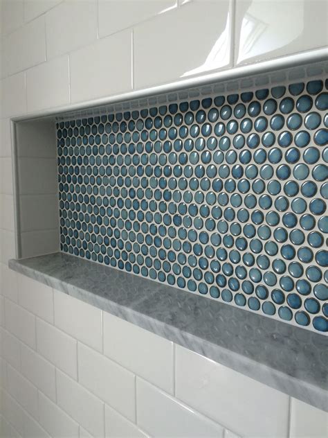 Penny tile shower nice | Bathroom design, Bathroom shower tile ...
