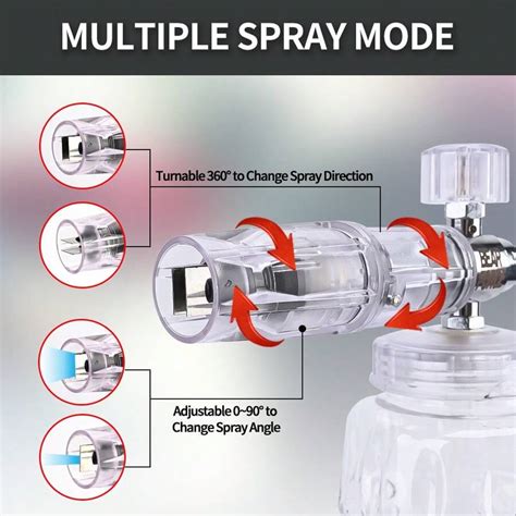 BEAR FORCE BEAR FORCE Pressure Washer Aluminum Foam Cannon Foam ...