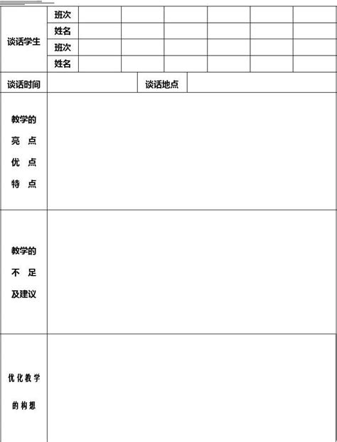 师生沟通交流记录表_word文档在线阅读与下载_免费文档