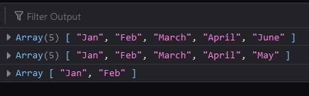 Image result for Splice in JavaScript Example
