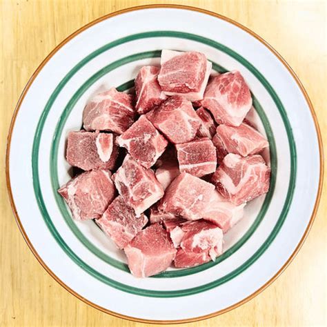 Pork Shoulder Curry Cut - Frozen - Gluten Free - Made with Organic Ing ...