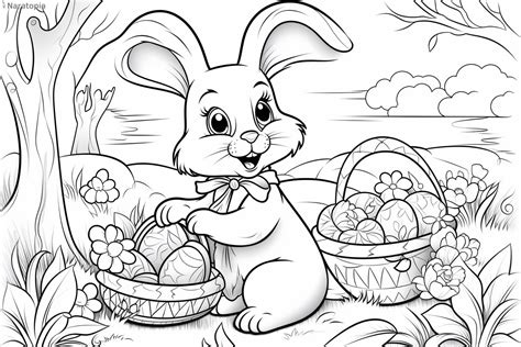 Easter - Coloring Pages - Naratopia